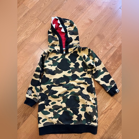 Bathing Ape kids 4-5 years old 110cm warm sweater good condition - Picture 5 of 8